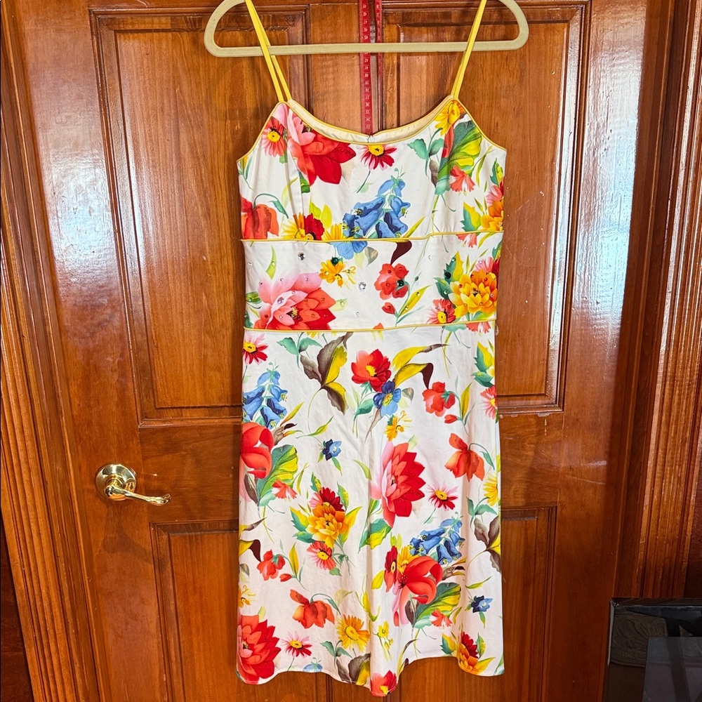Floral Spaghetti Strap Dress